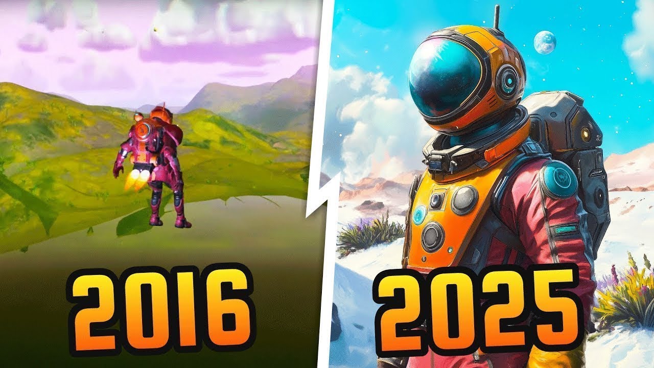 Evolution of No Man’s Sky