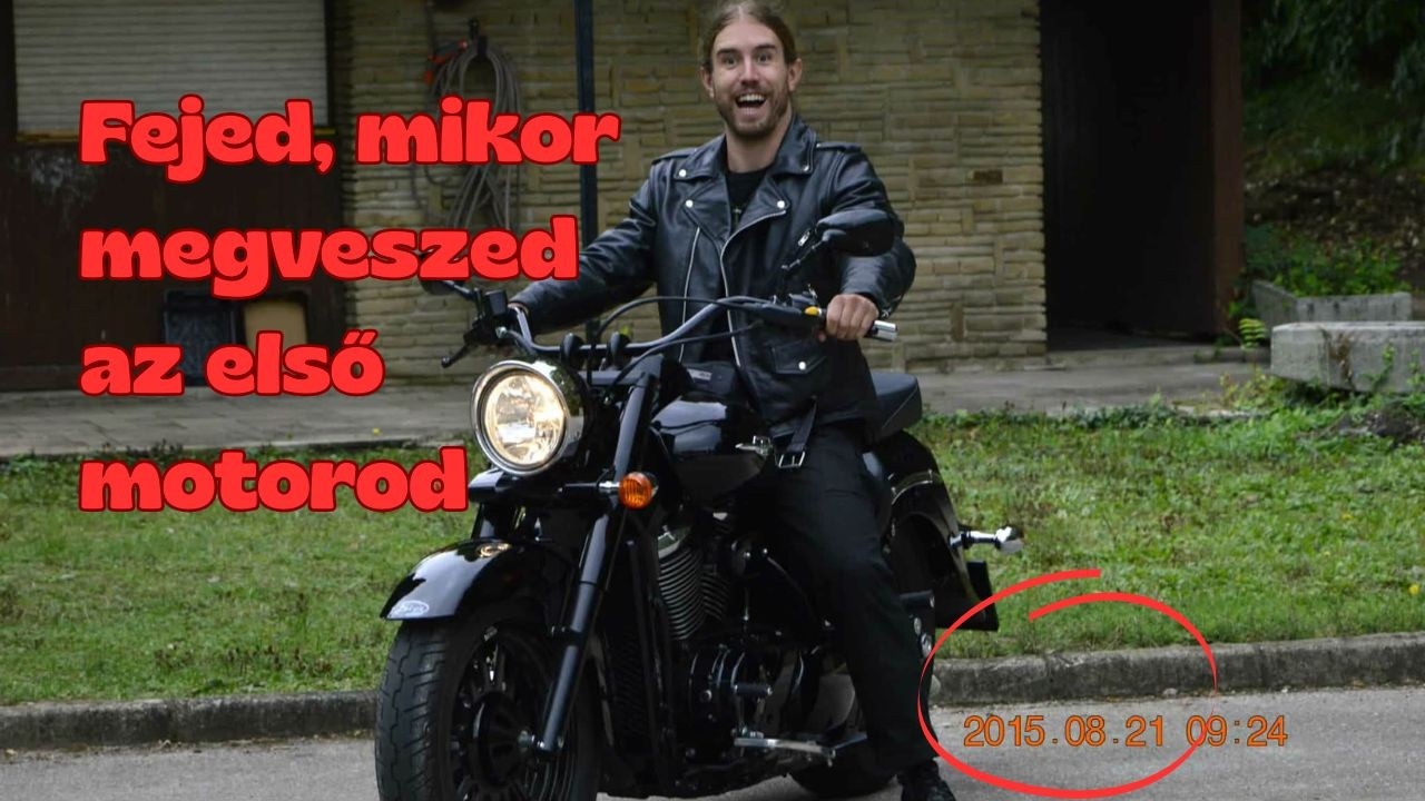 Első motorom, a Fekete Gyöngy / Suzuki Intruder C800B