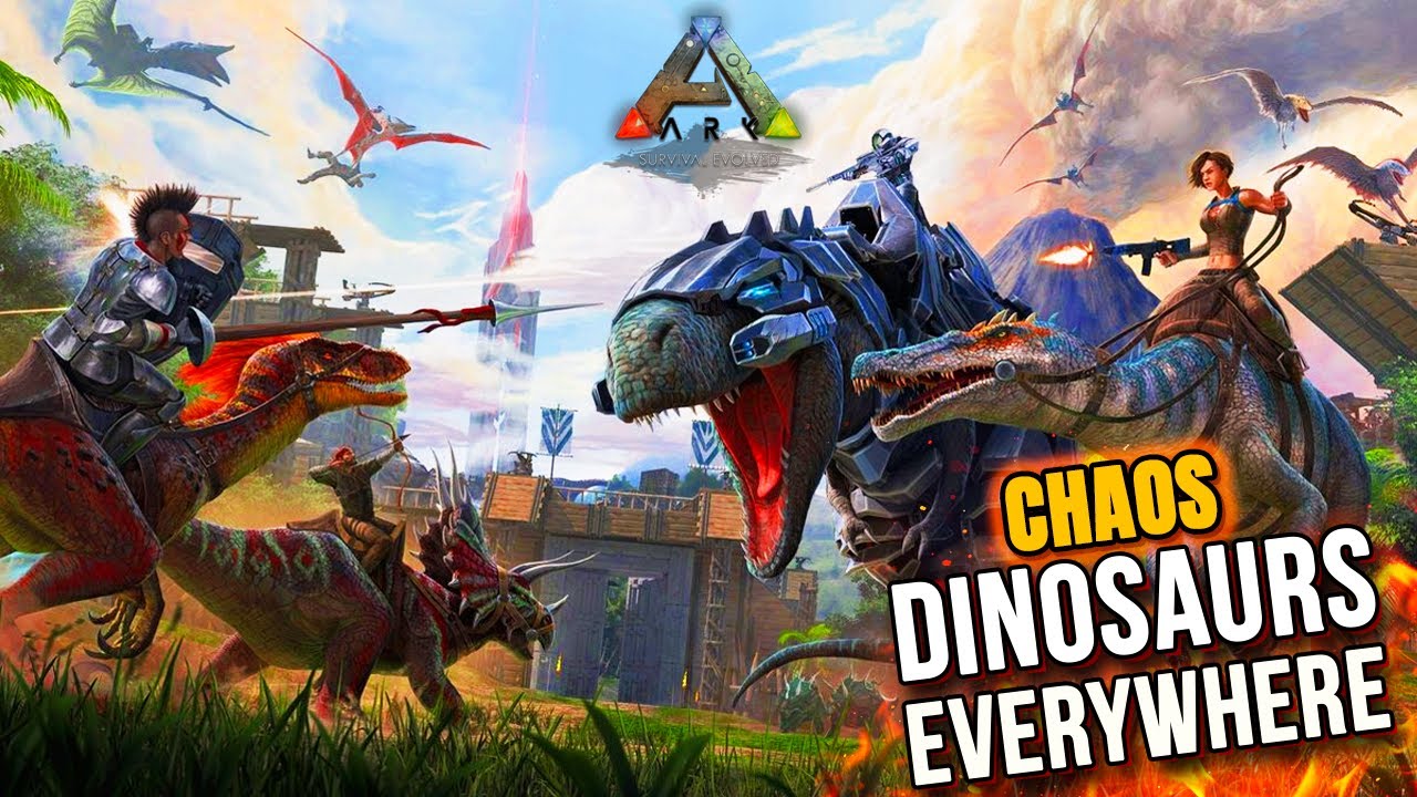 ARK Singleplayer 🔥 | OP Settings, High Level Dinos & Pure Chaos