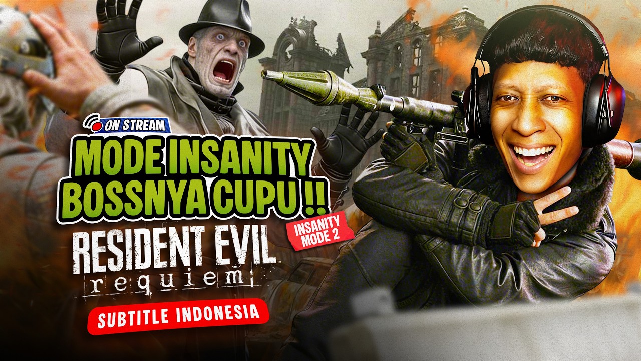 Bazooka Di Mode Tersulit BOSSNYA KABUR!! - Resident Evil 9 Requiem Indonesia Gameplay (NG+ FINAL) PC
