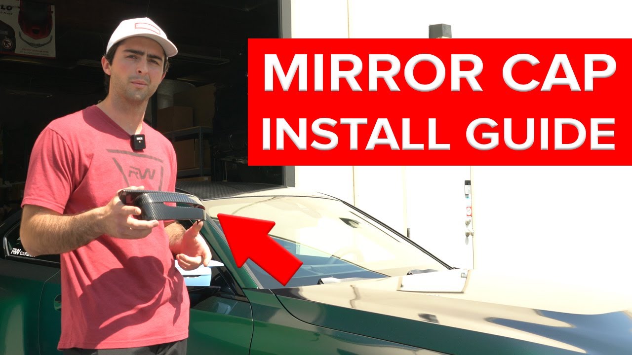 How to Install BMW M2, M3, M4 Carbon Fiber Mirror Caps *G80, G82, G87*