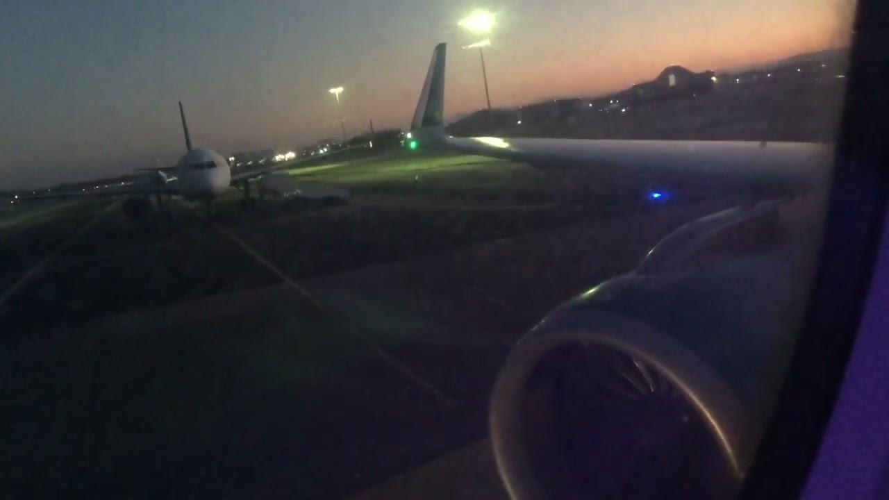 Aer Lingus A321 NEO takeoff from Shannon Airport