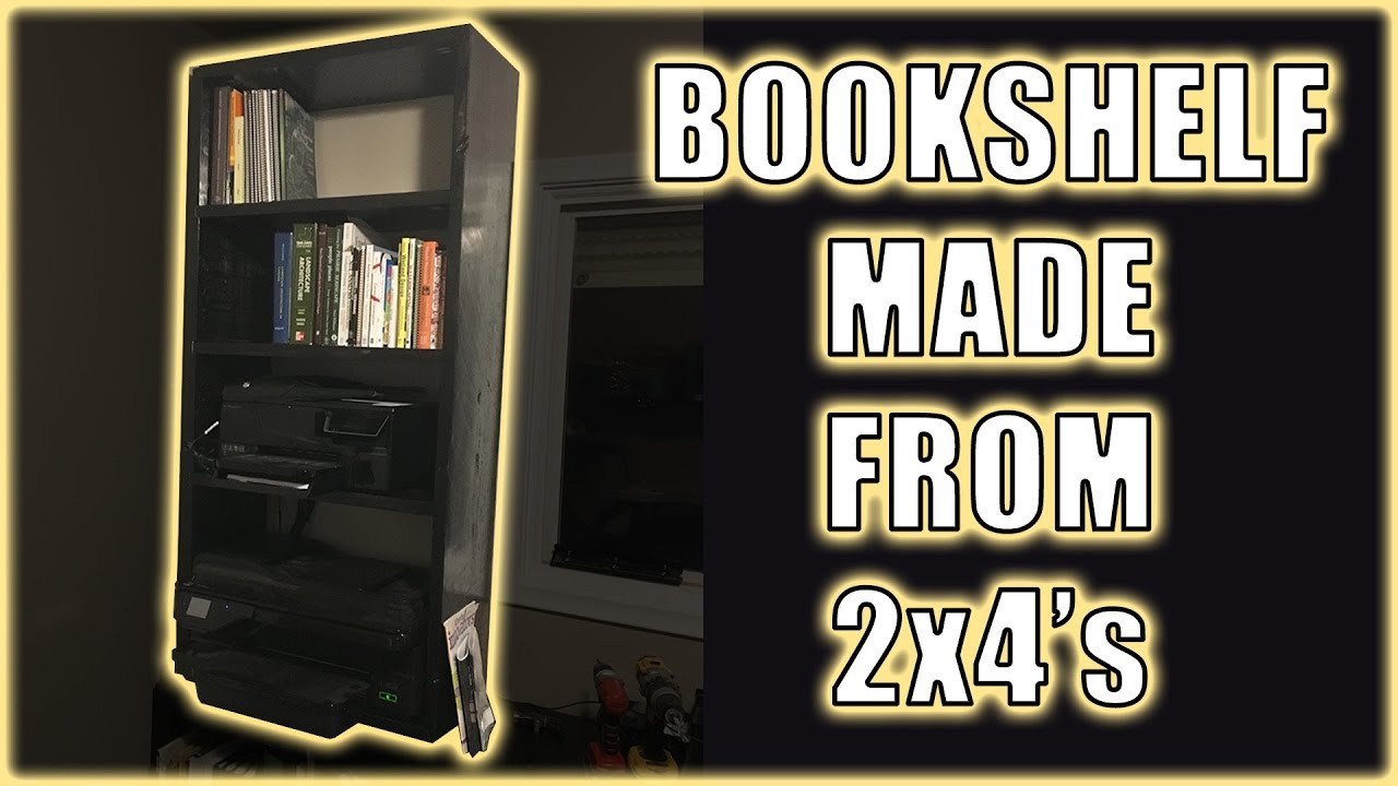 Making a Bookshelf from 2x4's