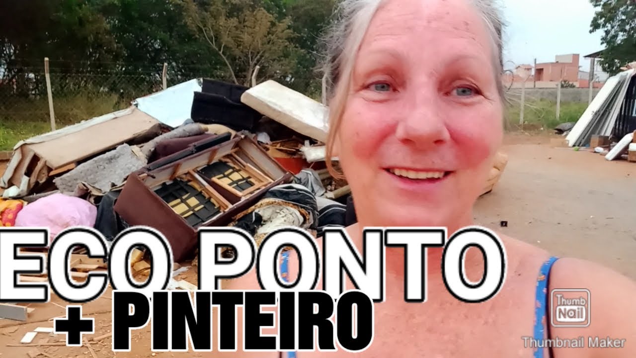 FUI NO ECO PONTO GARIMPAR+FIZ ARTES POR AQUI HOJE