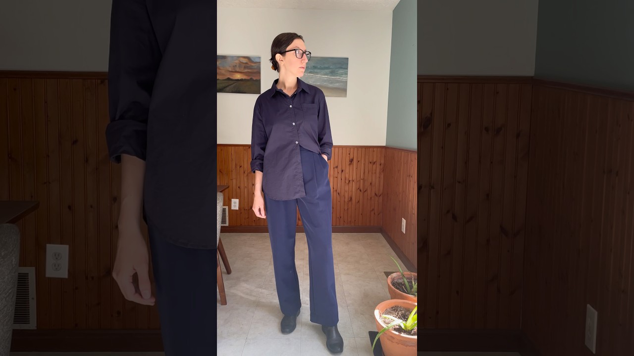 All blue #handmade #ootd #diyfashion #fashion #handmadeoutfit #sewingprojects #sewingprojects