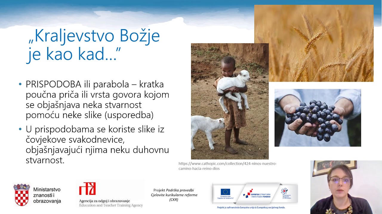 Katolički vjeronauk, 1. r. SŠ - Navještaj kraljevstva Božjeg