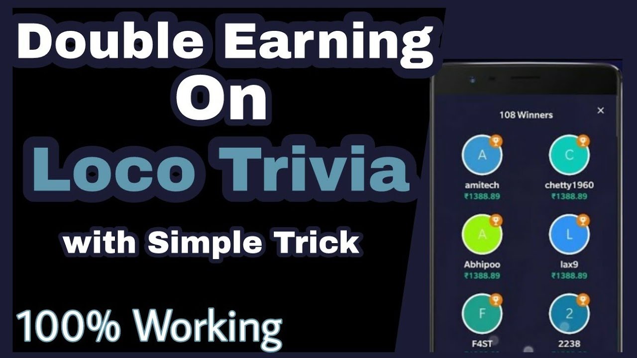 2018 || Double Your Loco Money With This Simple Trick || Brain Baazi Update || Loco Hack || Paytm