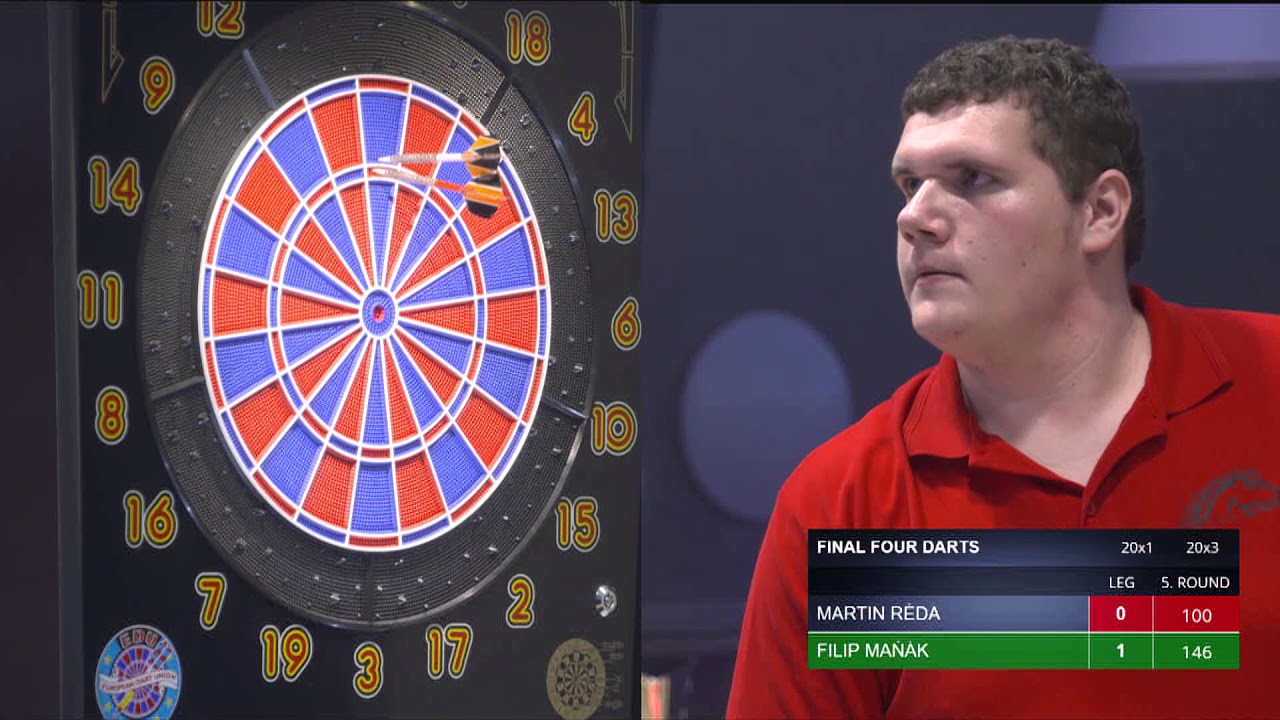 Semifinále – Martin Réda vs. Filip Maňák | FINAL FOUR DARTS 2018