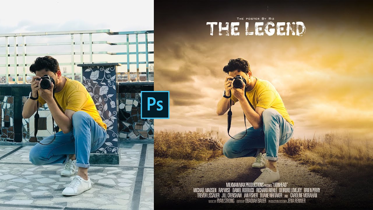 Photography Poster Design | Image manipulation |Photoshop Tutorial