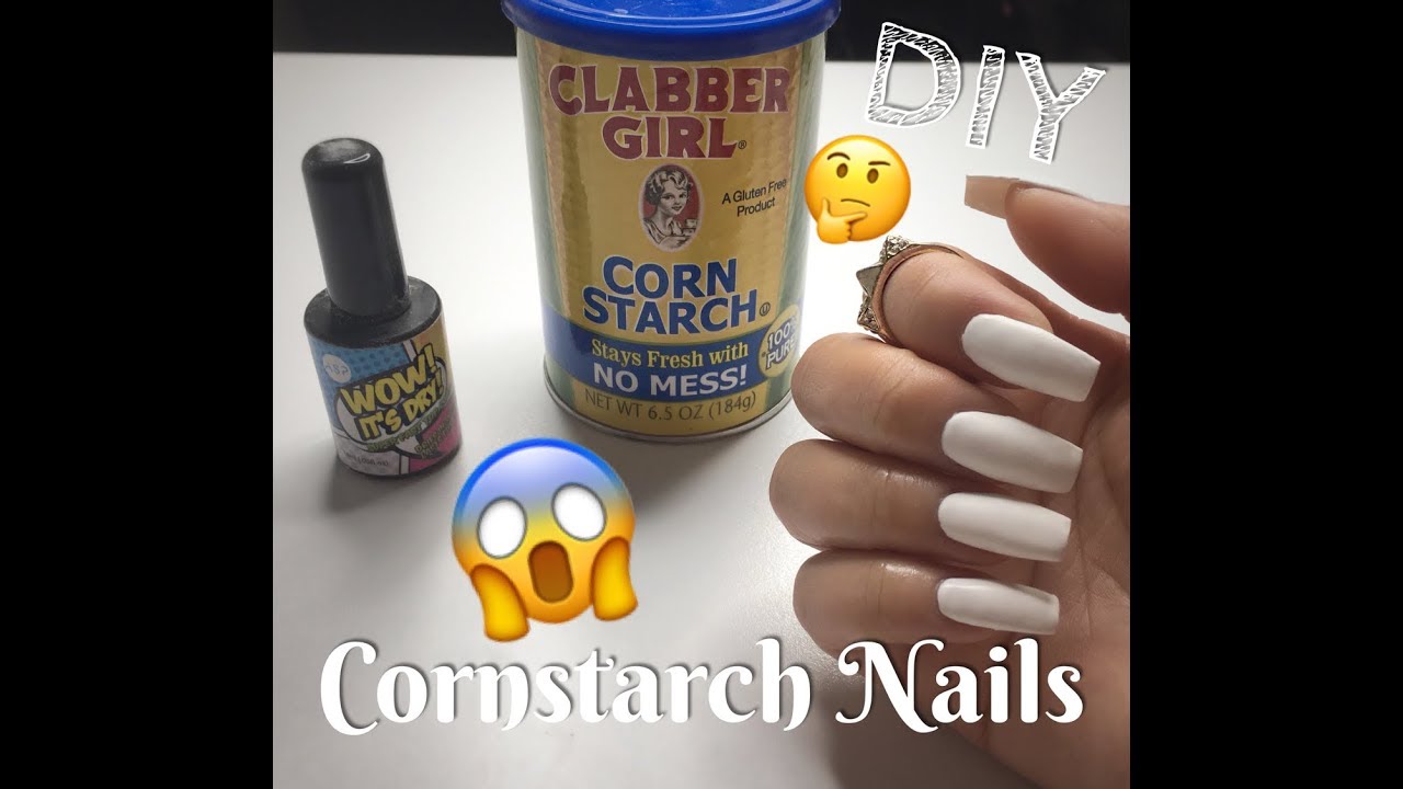 Cornstarch Nails | DIY | Does It Work?