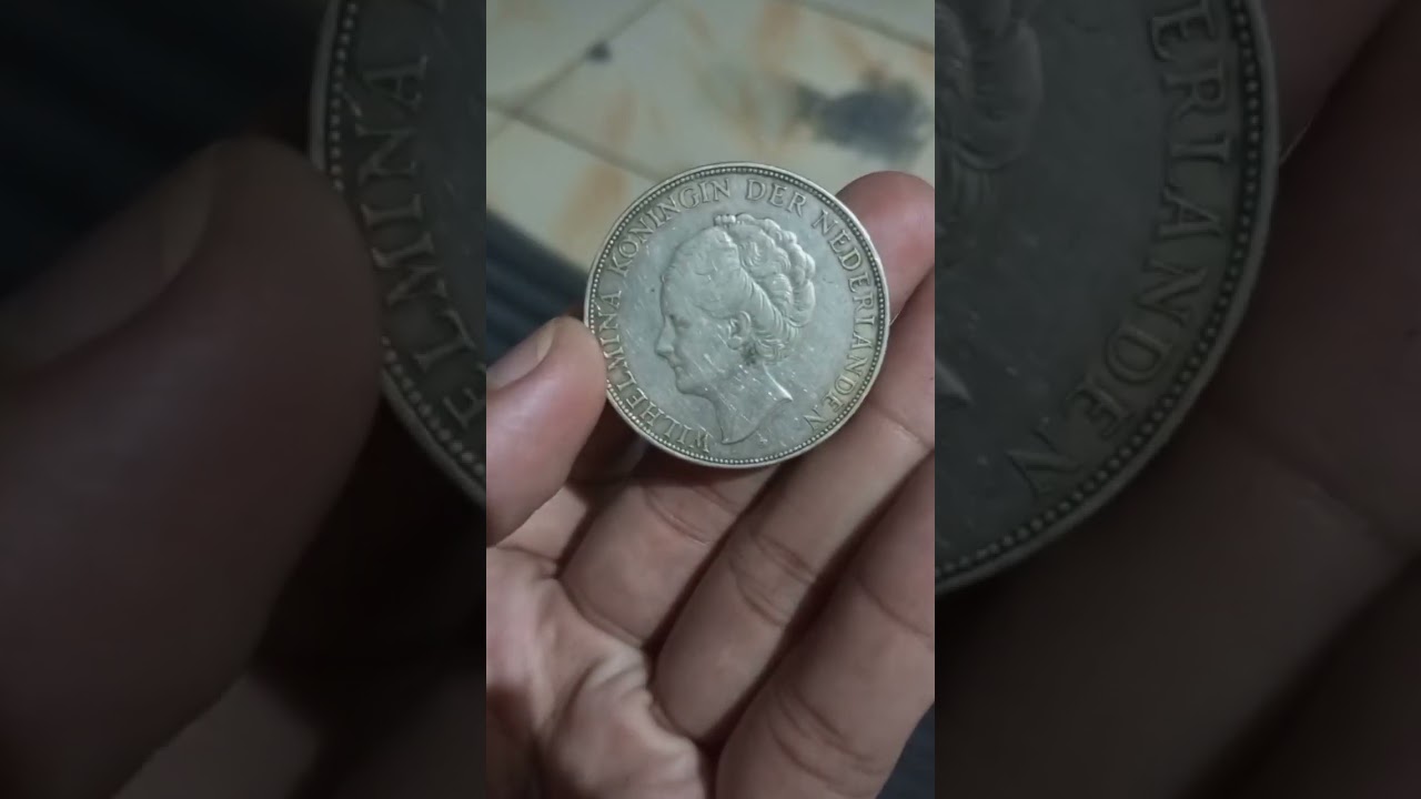 UANG BELANDA LANGKA 2,5 GOLDEN