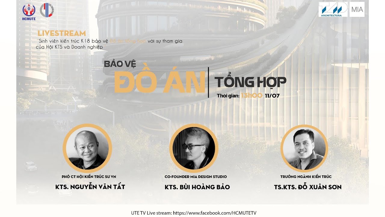 BẢO VỆ ĐỒ ÁN NGÀNH KIẾN TRÚC