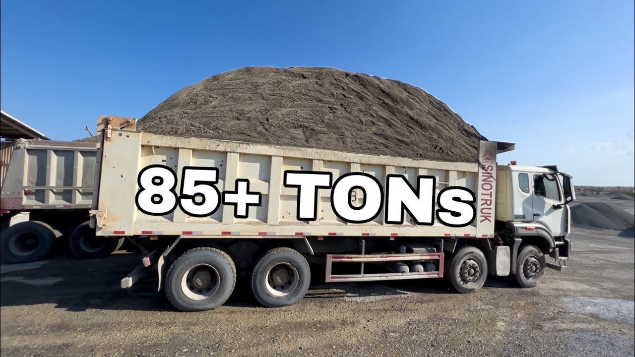 TRUCKS HAULING 7,500 TONS OF SAND FROM CLARENDON TO KINGSTON/ BARGE S5•E7
