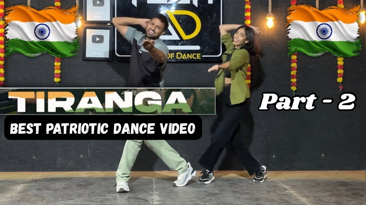 Tiranga | Part - 2 | Yodha | Best Patriotic Dance Video | Independence day special | Ashish Raval AD