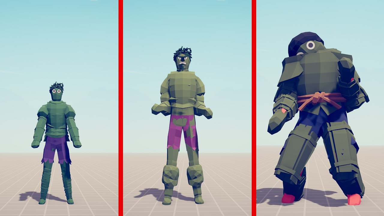 EVOLUTION OF HULK - Totally Accurate Battle Simulator