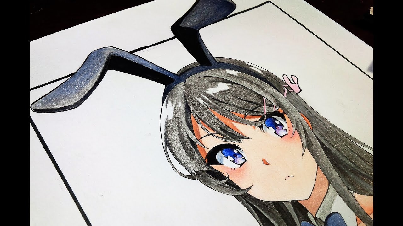 🌀Drawing - Bunny Girl (Sakurajima Mai ) 🌀| Seishun Buta Yarou