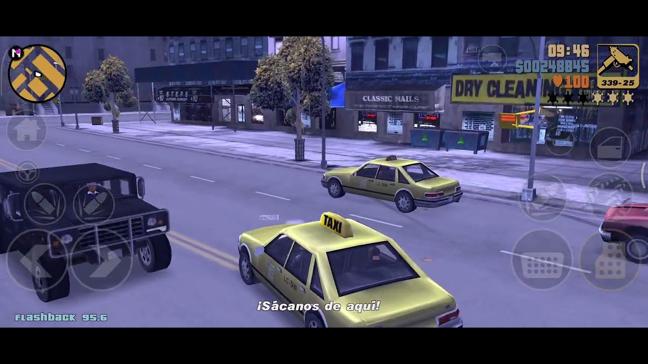 La huída - GTA III (Android)