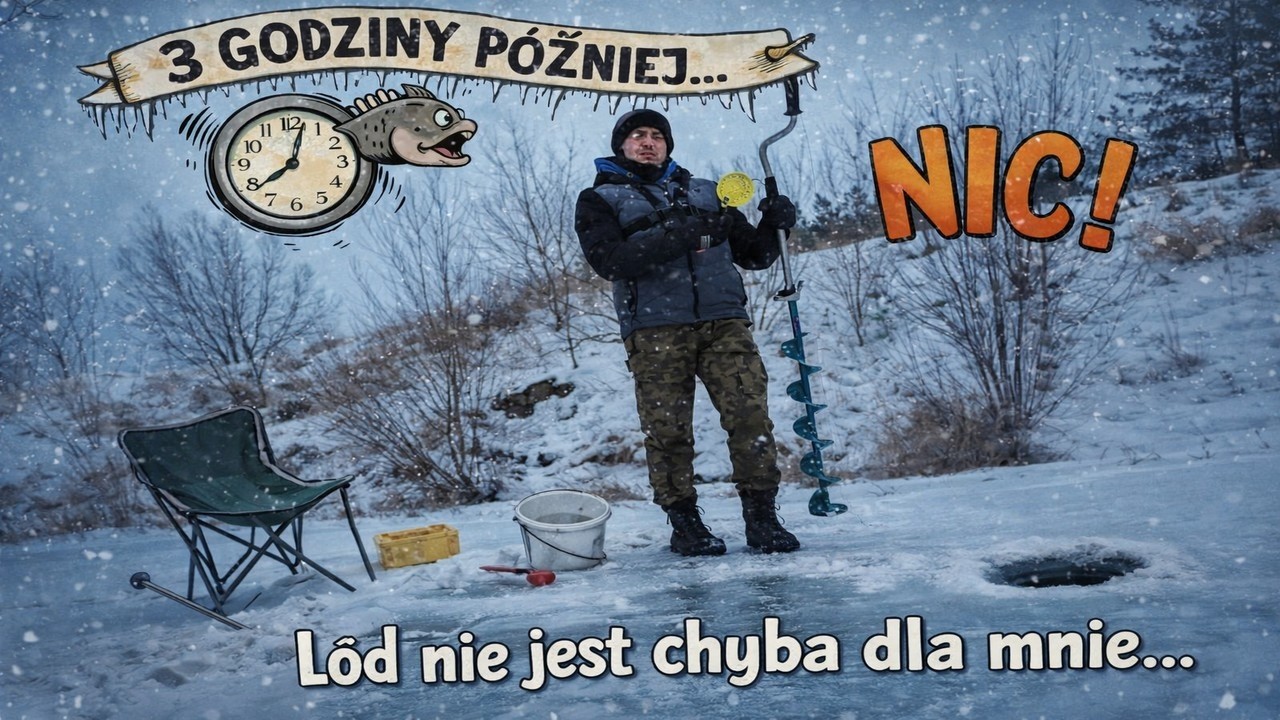 Najgorszy sezon podlodowy jaki mi się trafił. :(