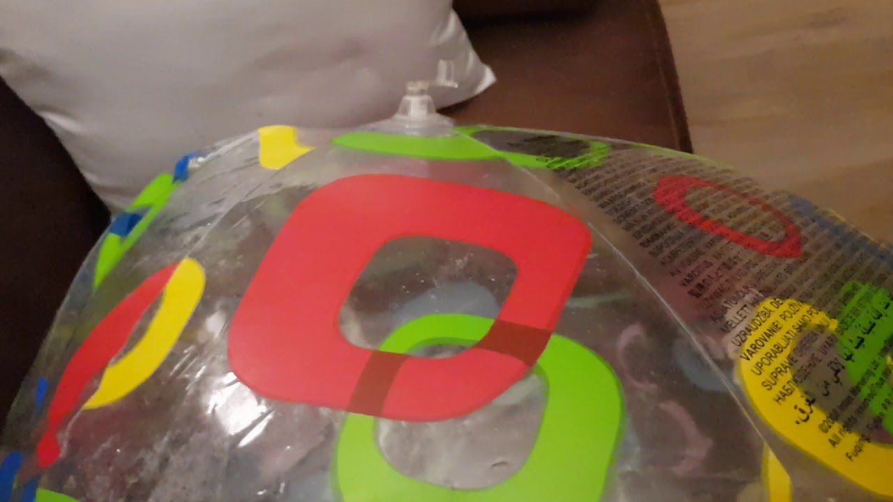 Mega big vintage beachball deflate:)