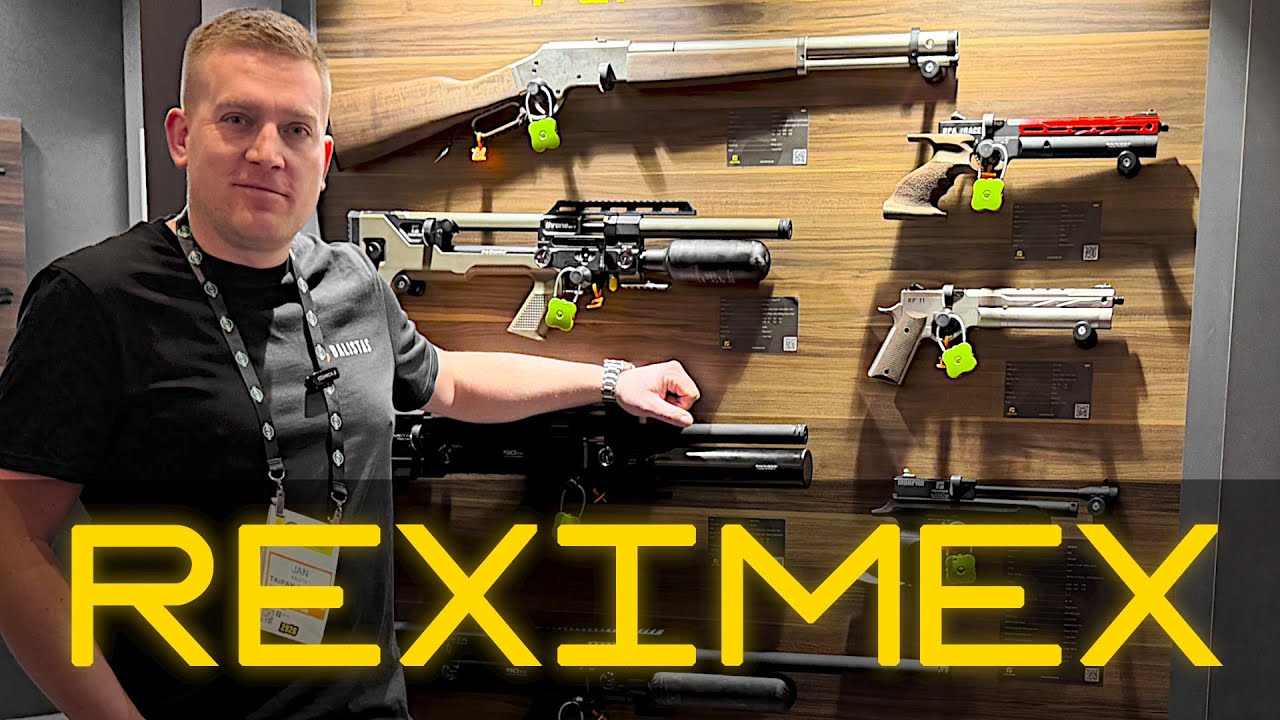 Nové vzduchovky REXIMEX - Shot Show 2026