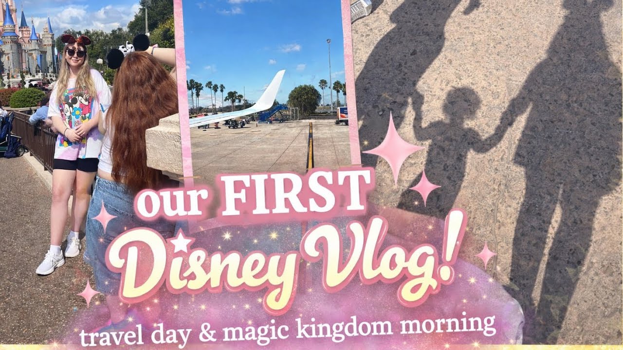 Disney Diaries: My FIRST Disney Vlog! Travel Day + Magic Kingdom Morning
