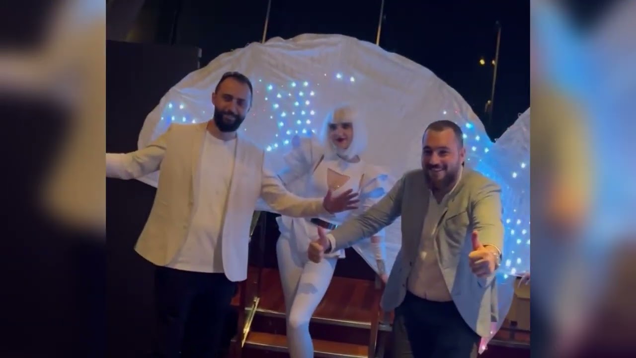 🦚 Guest Welcoming Animation with Mini Pixel LED Tails | ILLIZIUM Events UAE