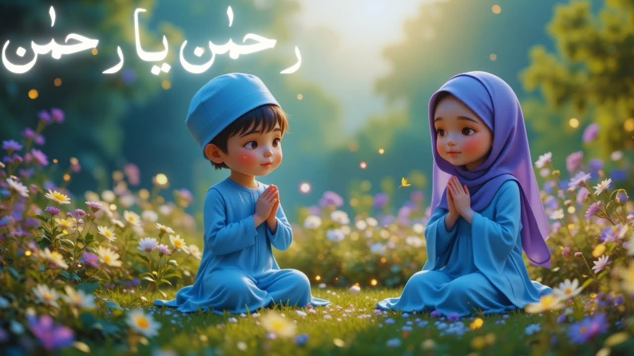 REHMAN YA REHMAN 🤍🌙 || BEAUTIFUL ISLAMIC NAAT FOR KIDS || TINI STARS KIDS