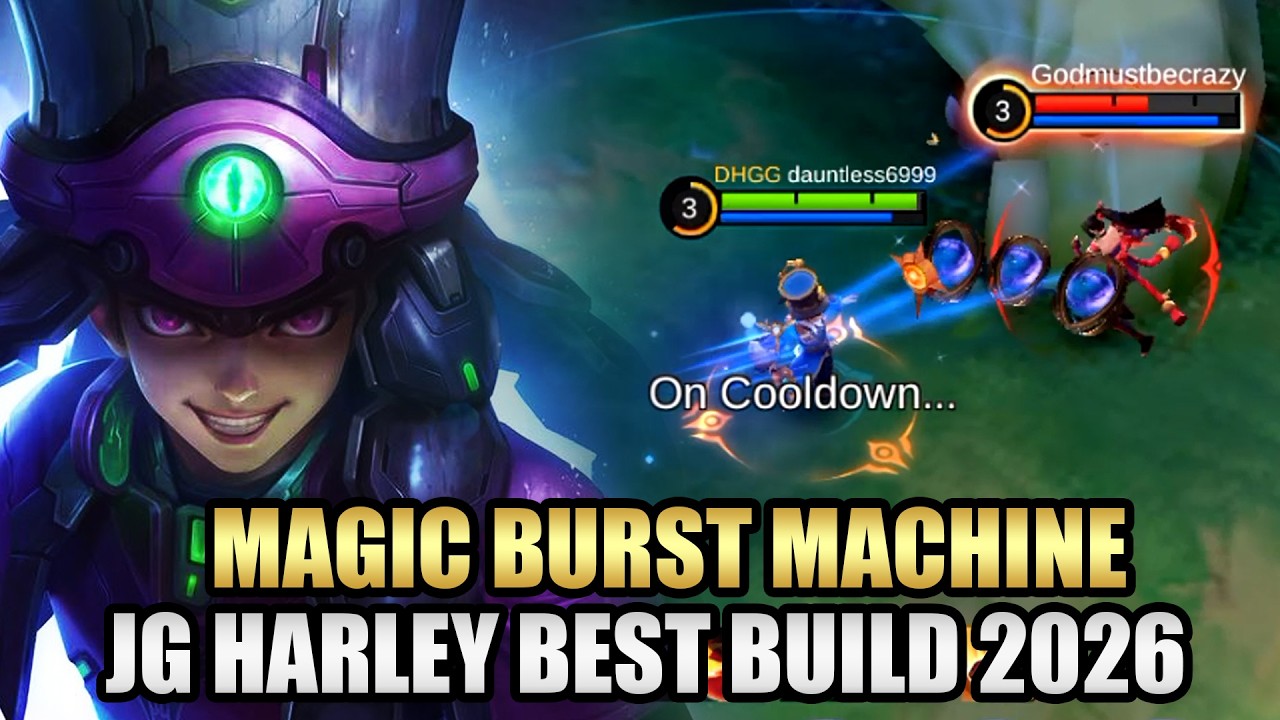 MAGIC BURST MACHINE! 💥🃏 JUNGLE HARLEY BEST BUILD AND EMBLEM 2026