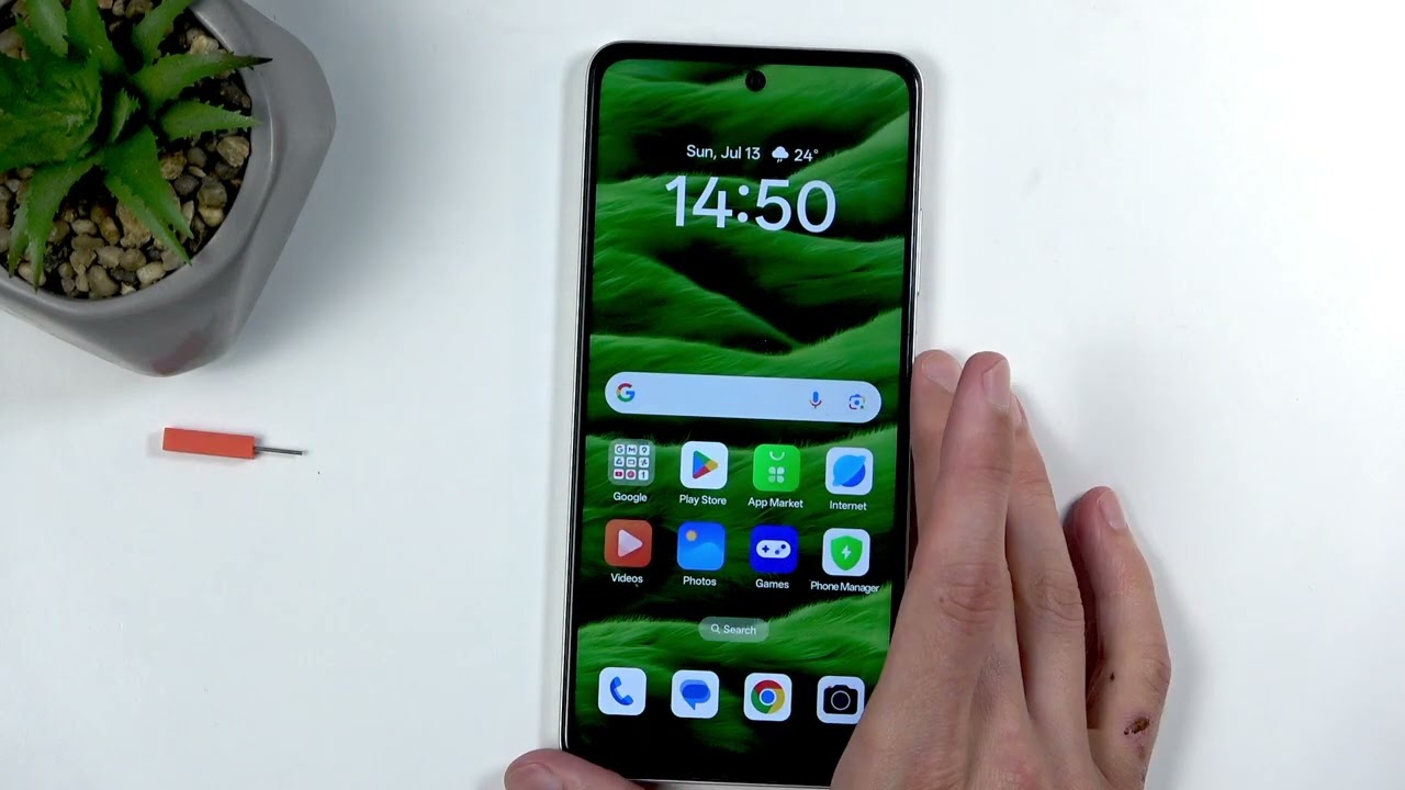 OPPO A5m – How to Insert SIM and SD Card