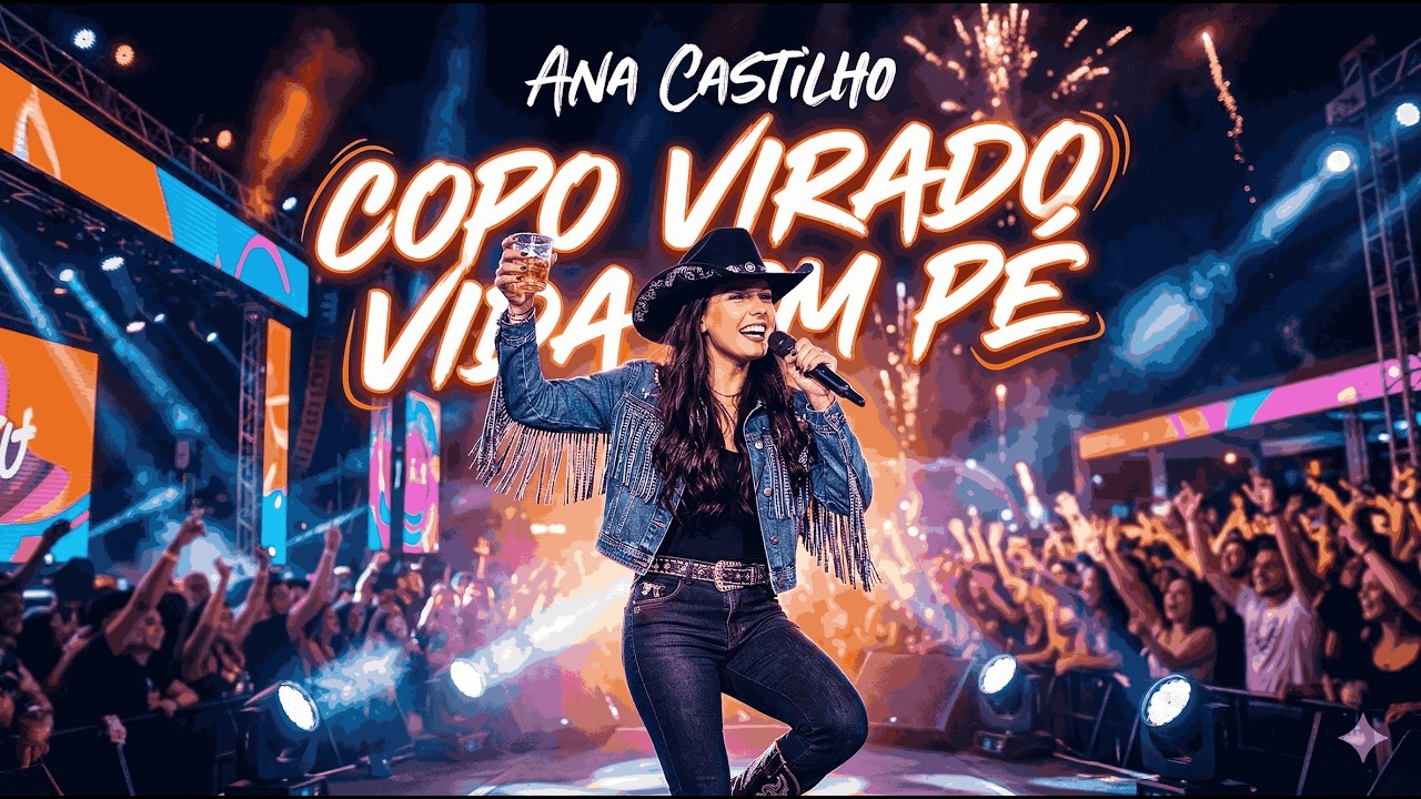 Copo Virado, Vida em Pé – Ana Catilho | Clipe Oficial | Sertanejo Feminino de Superação 2026