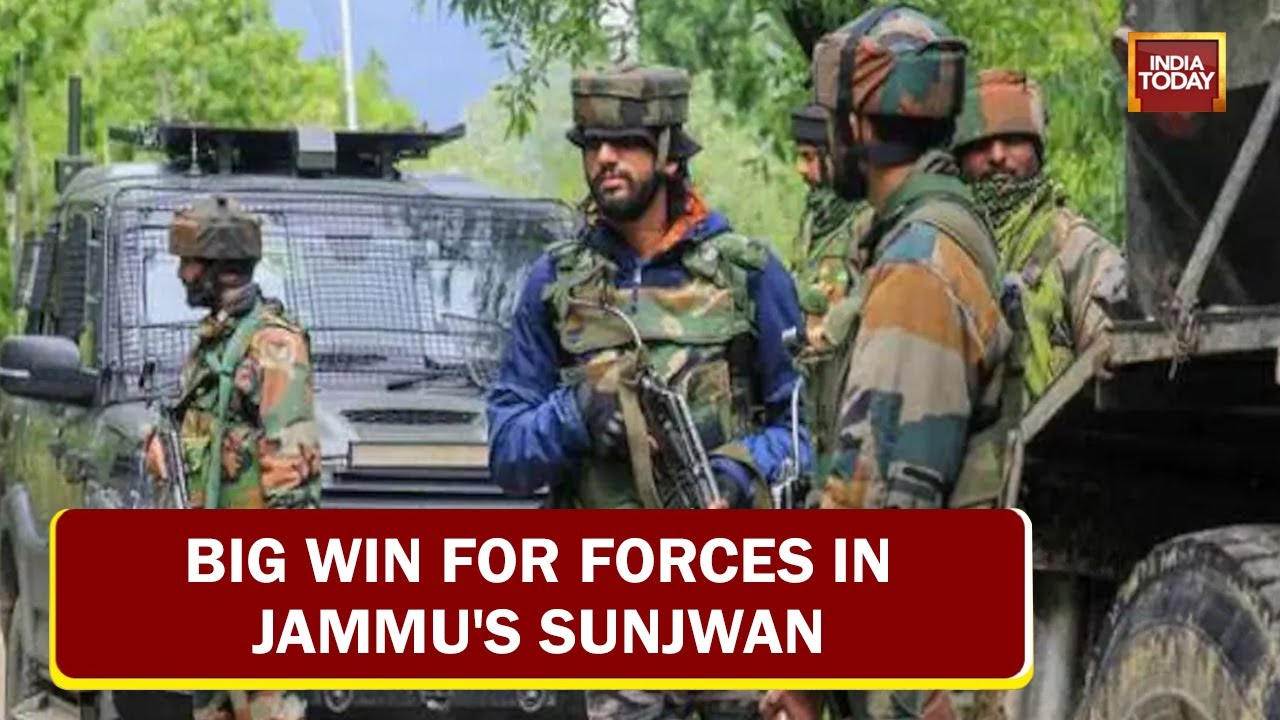 Crackdown On Terror: Big Win For Forces In Jammu's Sunjwan, 2 Terrorists Gunned Down In Encounter