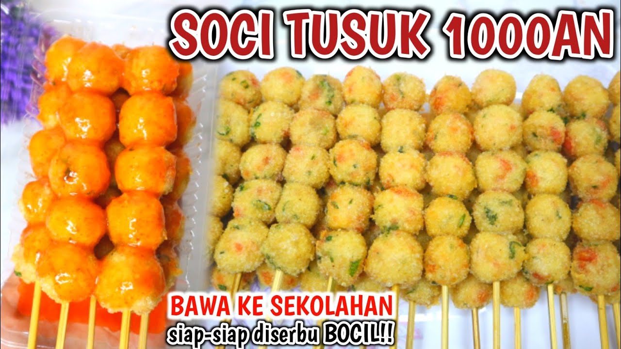 JAJANAN PALING LARIS DI WARUNGKU!! SOCI TUSUK 
