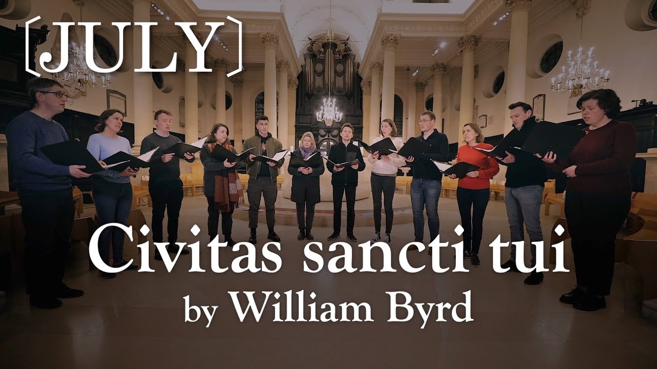 [July] Kate introduces 'Civitas sancti tui' #Byrd2023