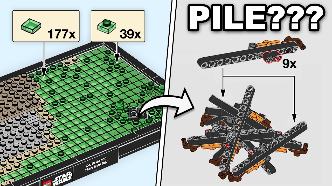 LEGO Instruction Steps that Make You RAGE!