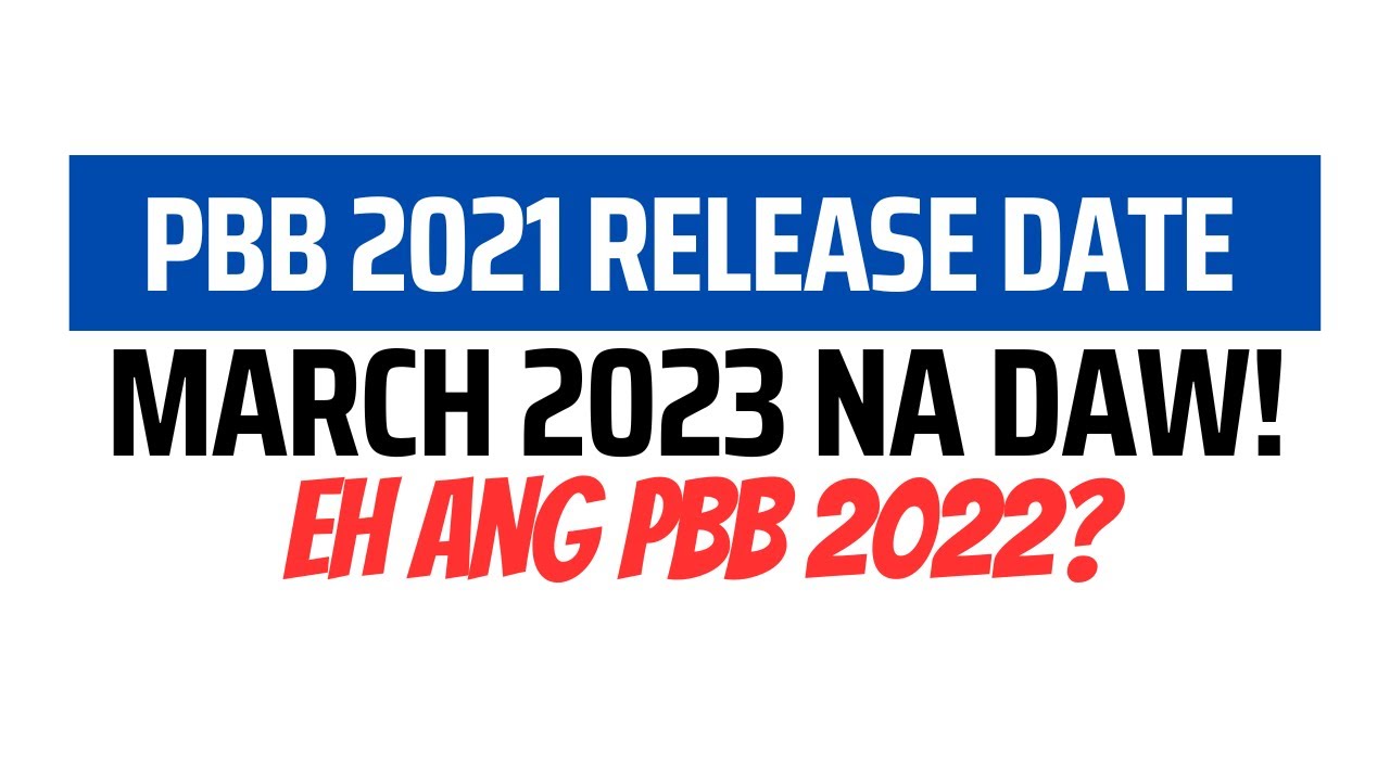PBB 2021 RELEASE DATE DEPED TEACHERS LATEST NEWS