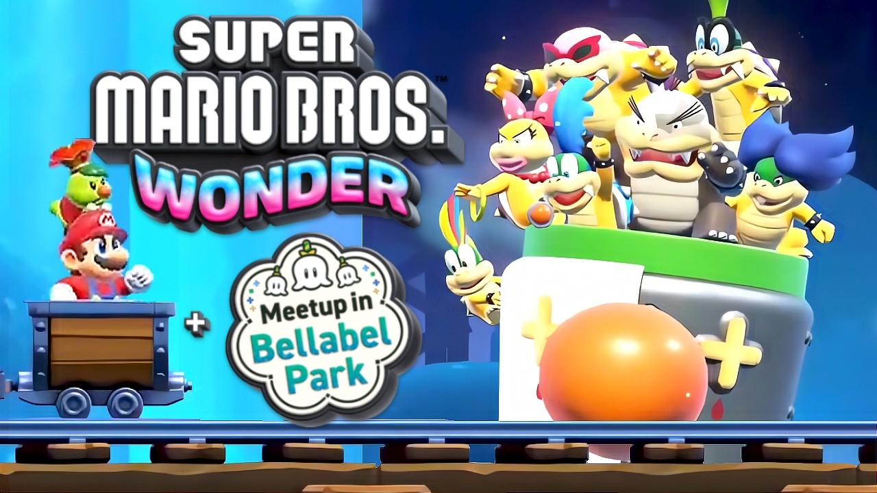 Super Mario Bros. Wonder + Meetup in Bellabel Park - NEW Minigames & Bosses Gameplay (Switch 2)