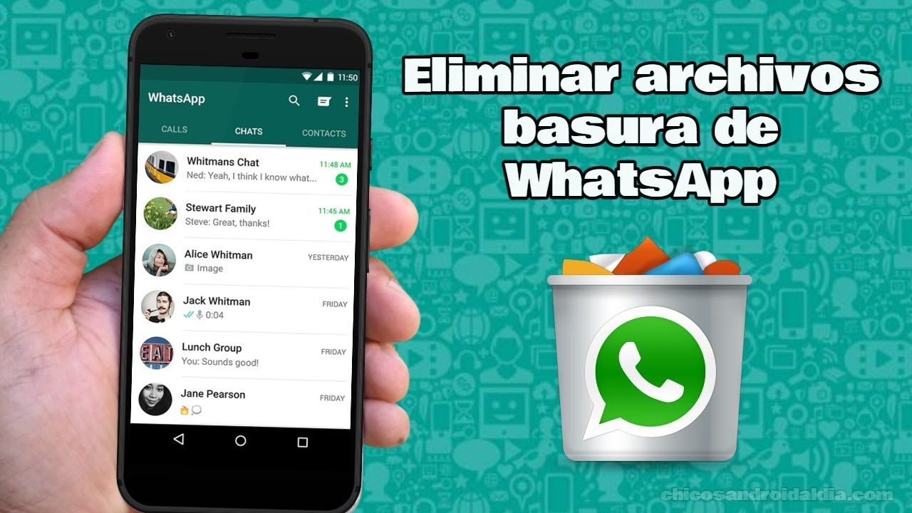 Cómo eliminar archivos basura de WhatsApp que se quedan guardados en tu teléfono