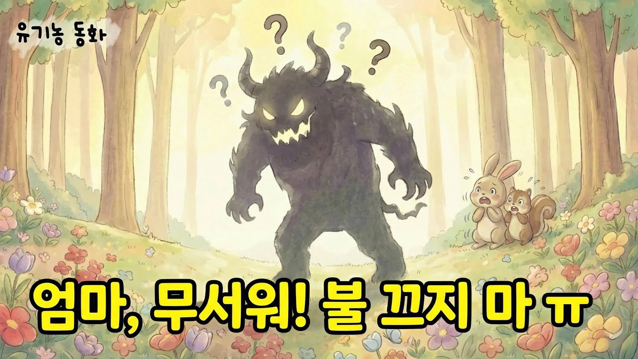 엄마, 저기 괴물이 있어!