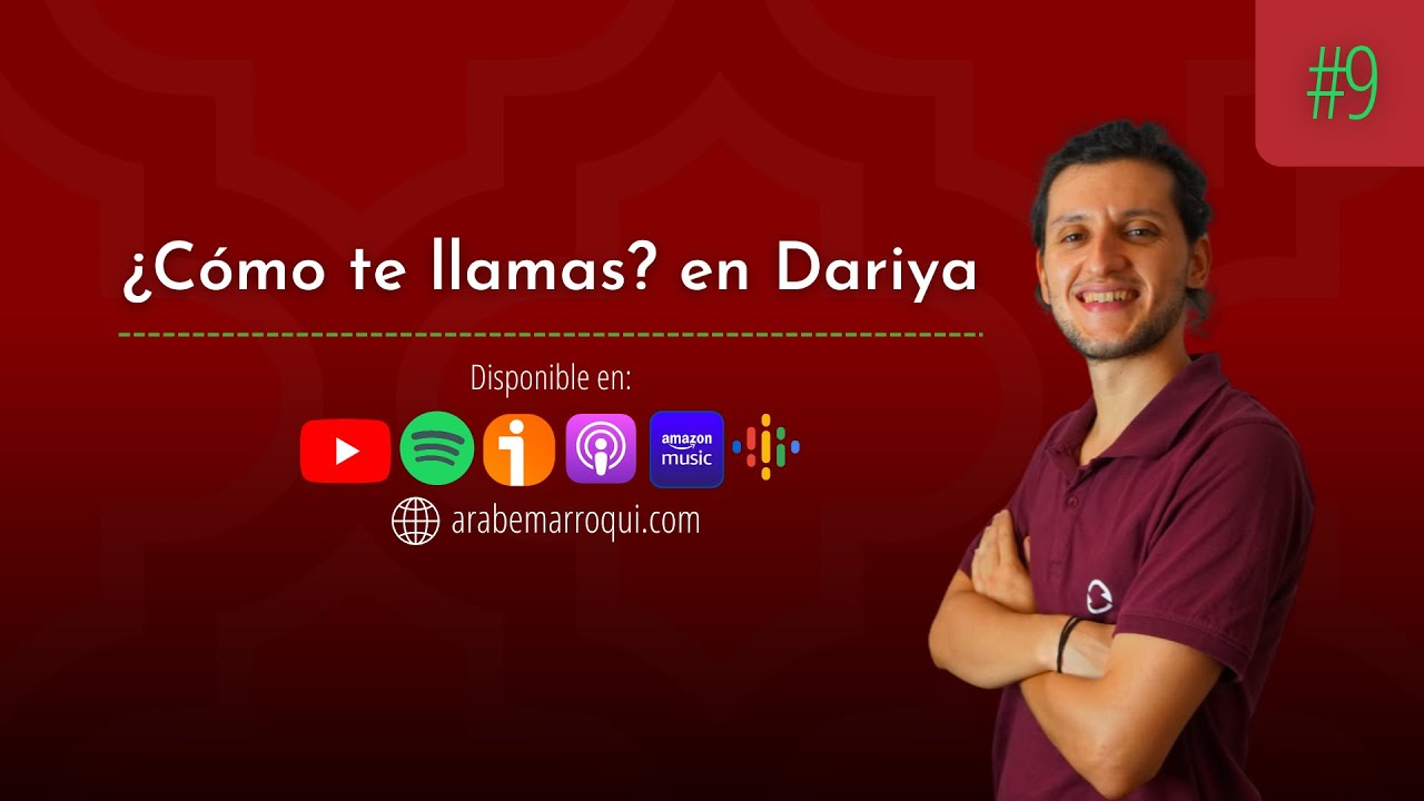 #9 Preguntar '¿Cómo te llamas?' en Árabe Marroquí Dariya / Darija 🇲🇦 Y responder 'yo me llamo...'