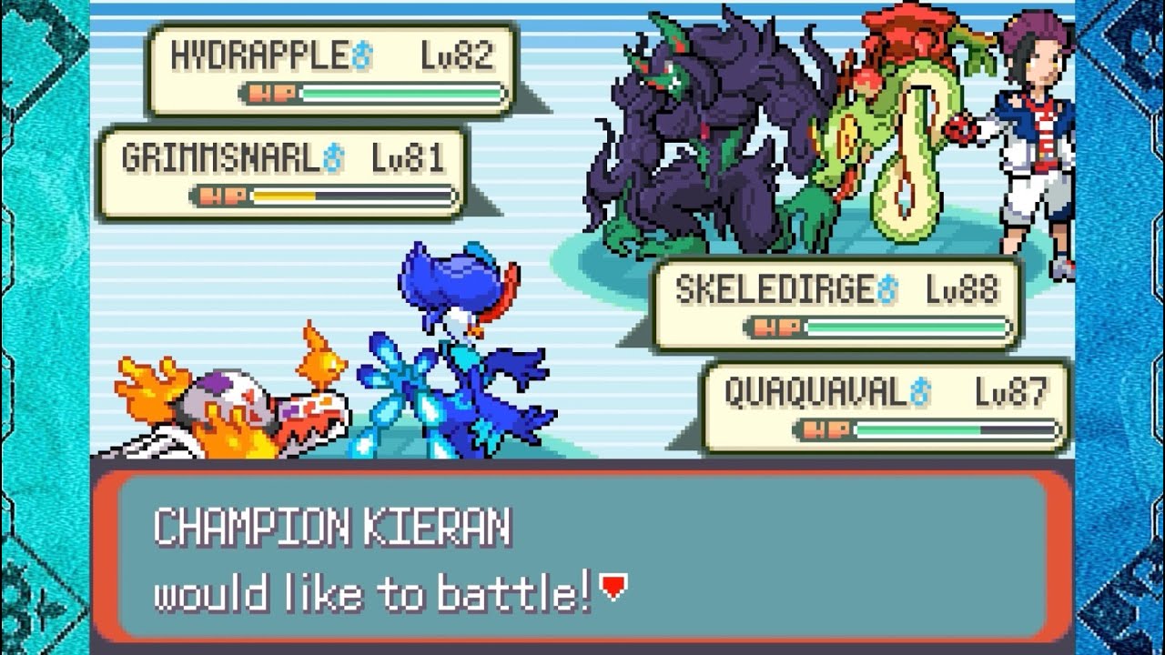 Battle! Champion Kieran (GBA Soundfont Remix) - Pokémon Scarlet & Violet : The Indigo Disk《DLC》