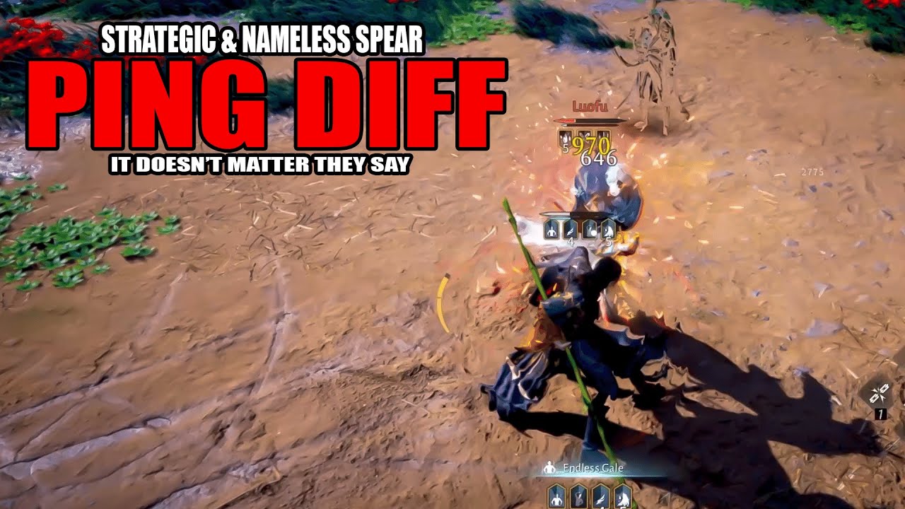 This Is What PING DIFF Looks Like... | Strategic & Nameless Spear vs Mythic | Where Winds Meet PVP