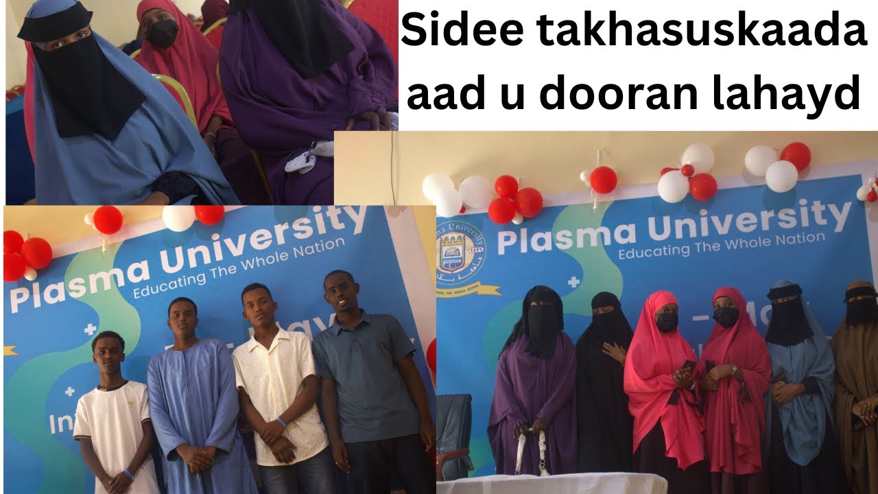 Sidee ku dooran kartaa takhasuska Jaamacada