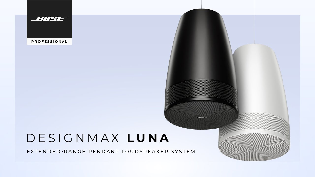 DesignMax Luna &ndash; Extended-Range Pendant Loudspeakers