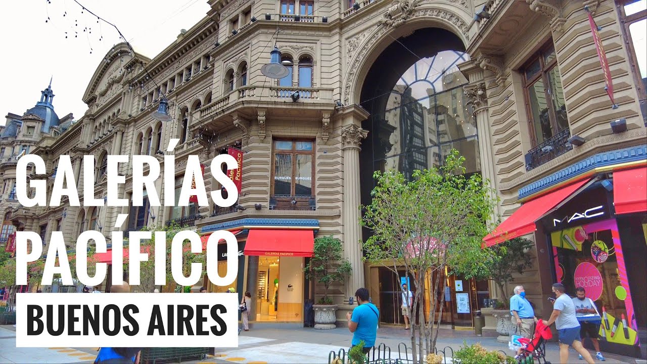 Galerias Pacificos Buenos Aires Argentina Walking Tour | 4K
