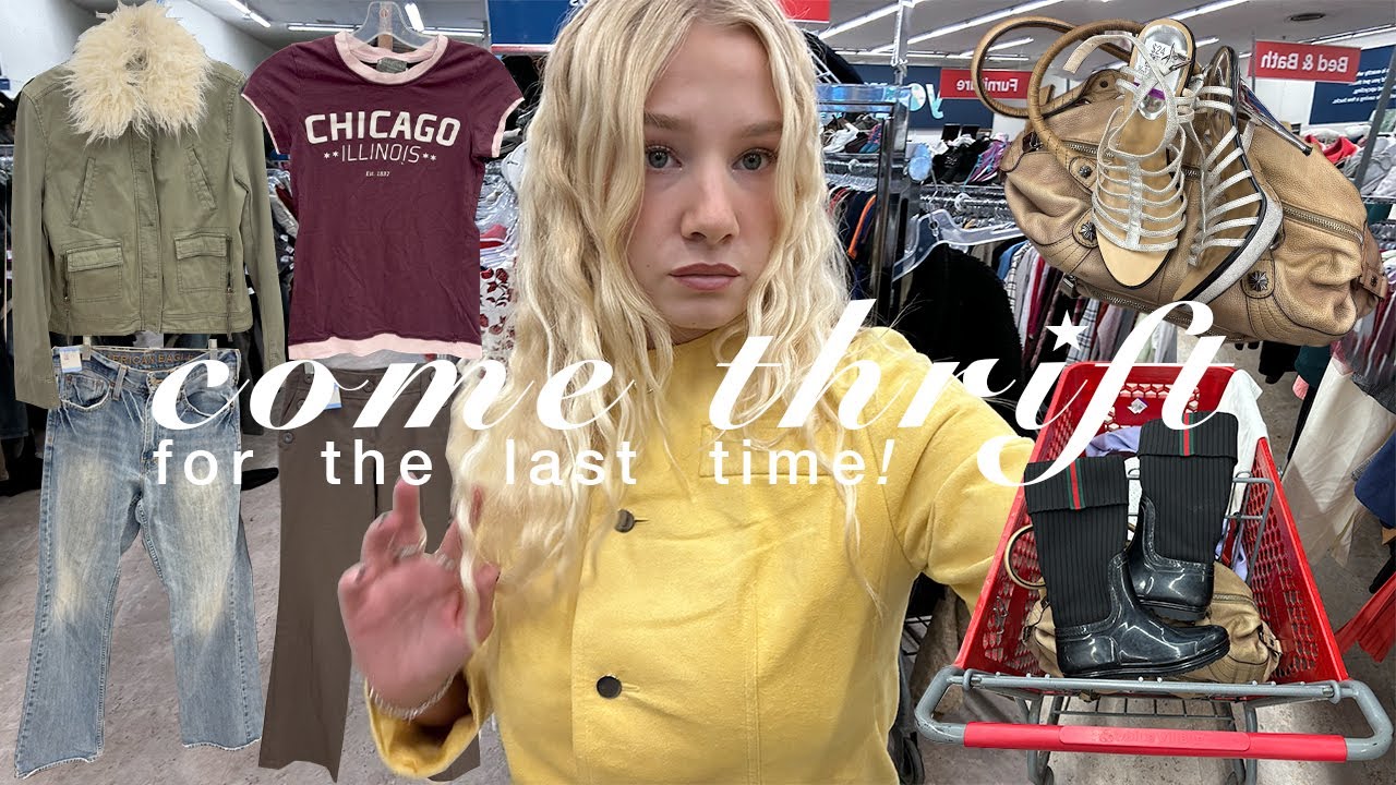 MY LAST COME THRIFT WITH ME | i'm done with thrifting