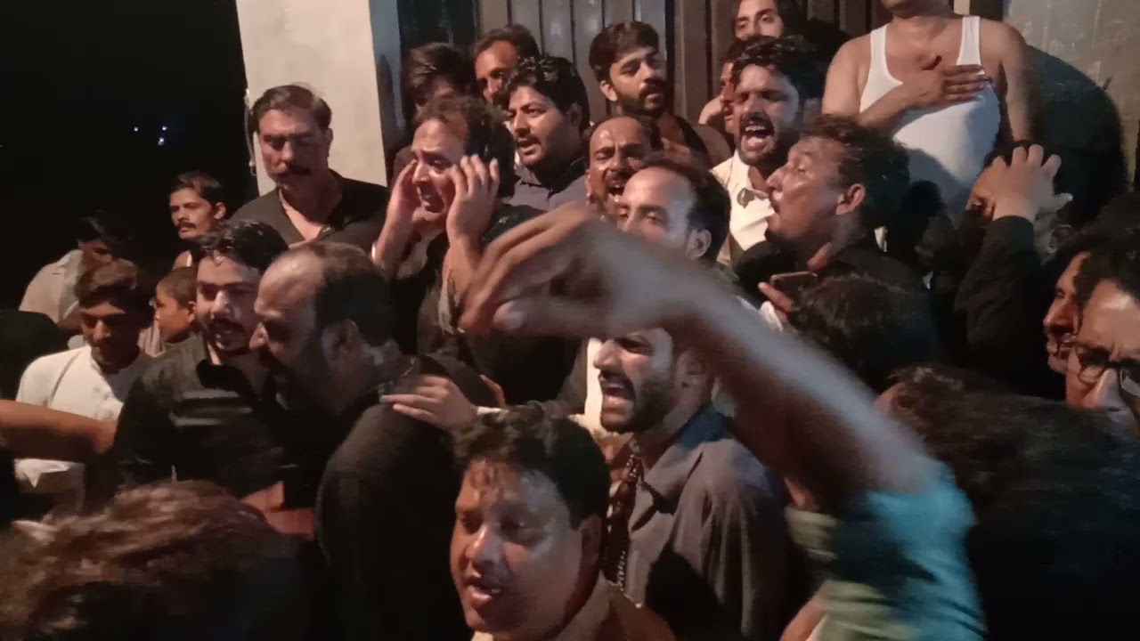 24 Safar Habib Rafiq at home new Noha Jinke Gale Mai Rasiya Sangat Khair ul Amal fsd