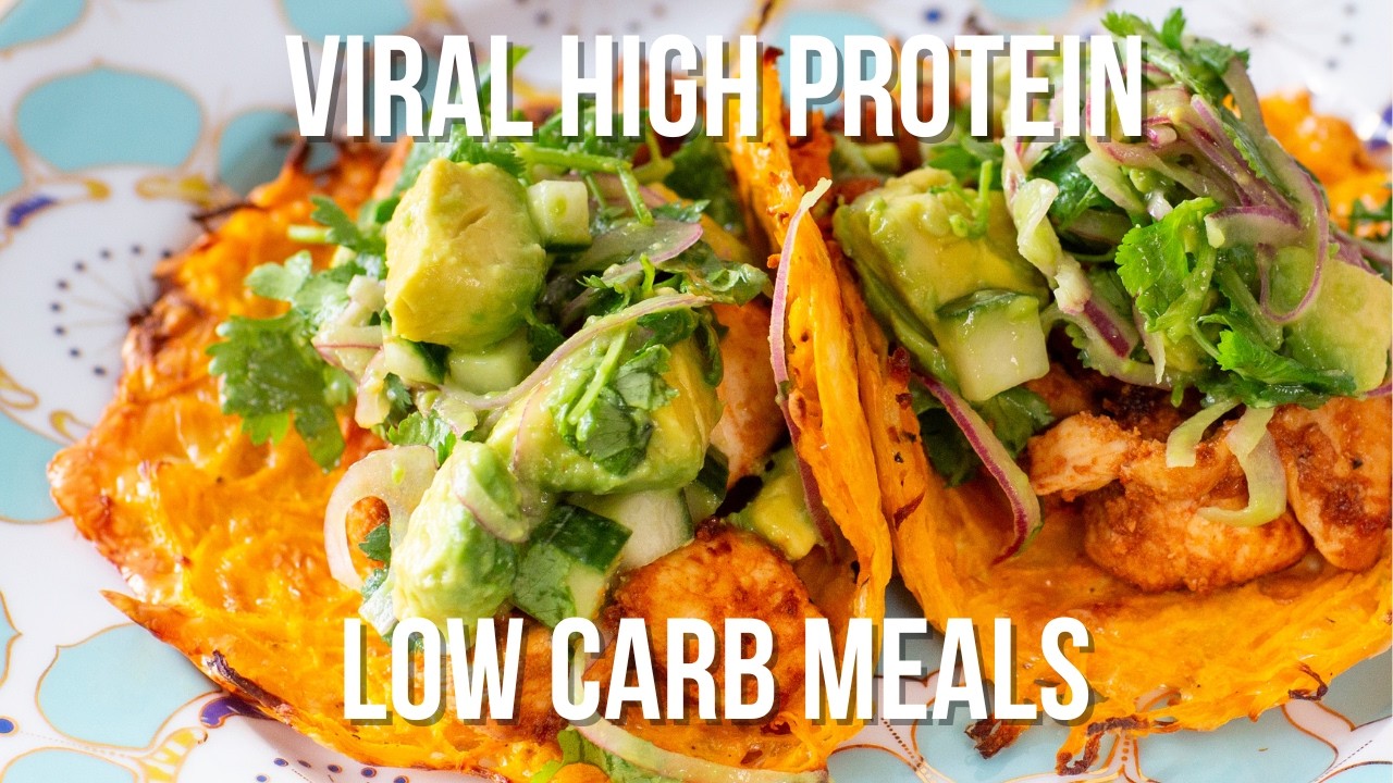 3 Easy High Protein Meals | Minimal Effort Maximum Gains