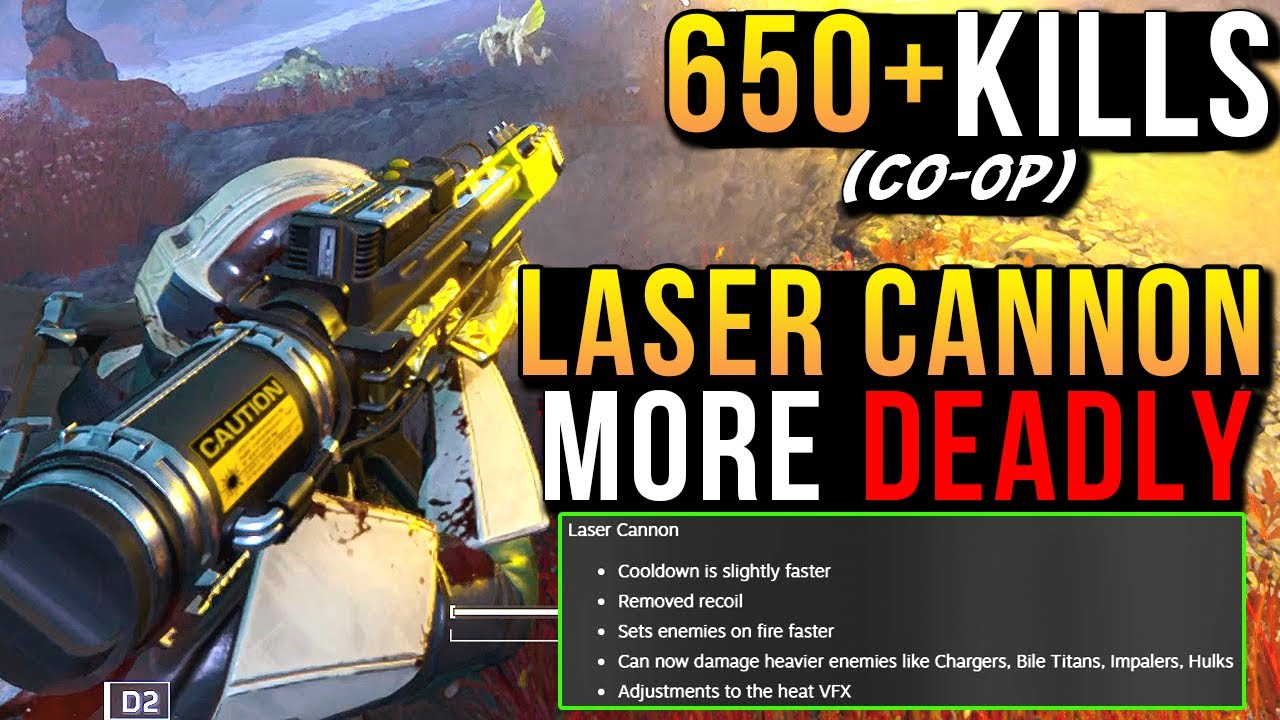 Helldivers 2 | Laser Cannon MELTS BUGS NOW!!! - Gameplay Hardest Difficulty