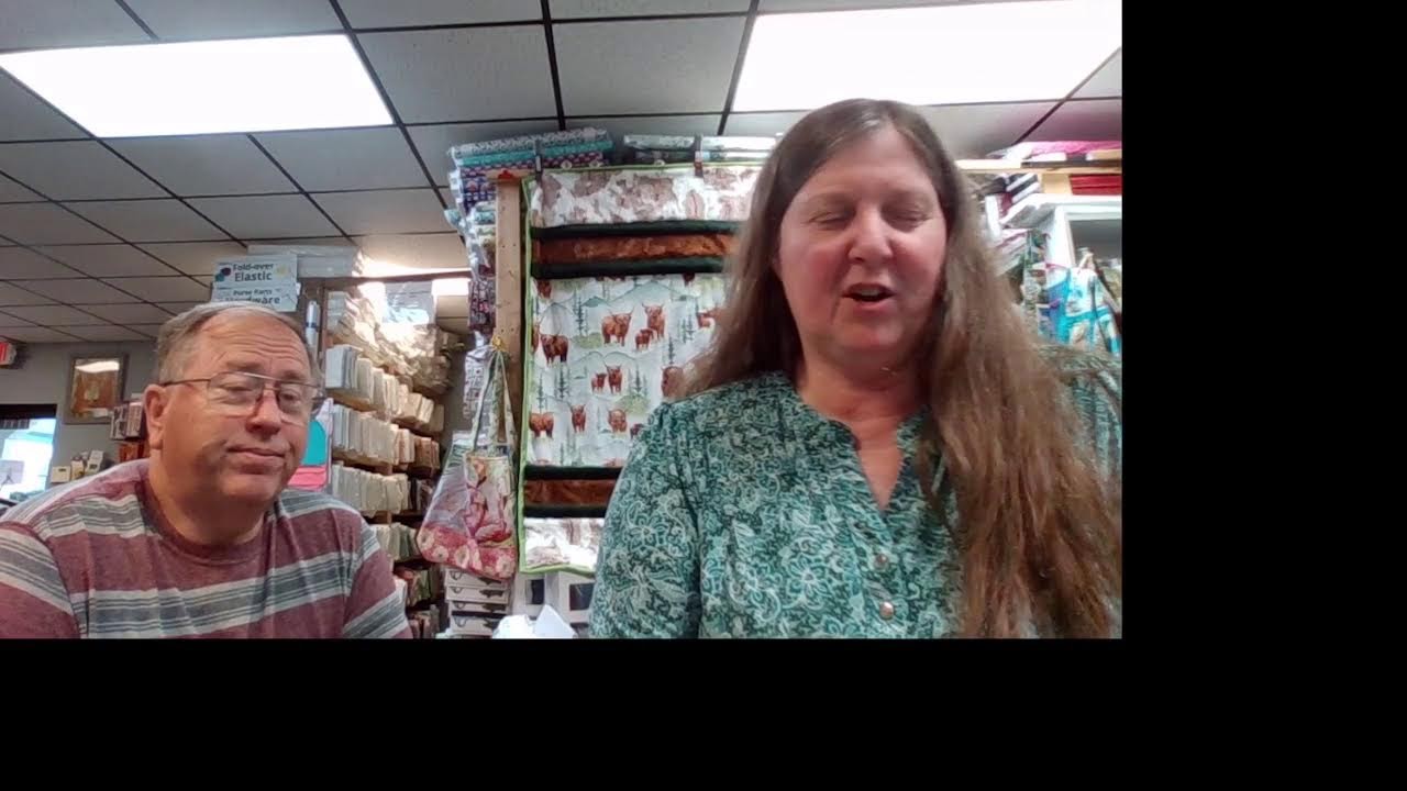 Quilted Twins Fabric Show with Ken and Rachael
