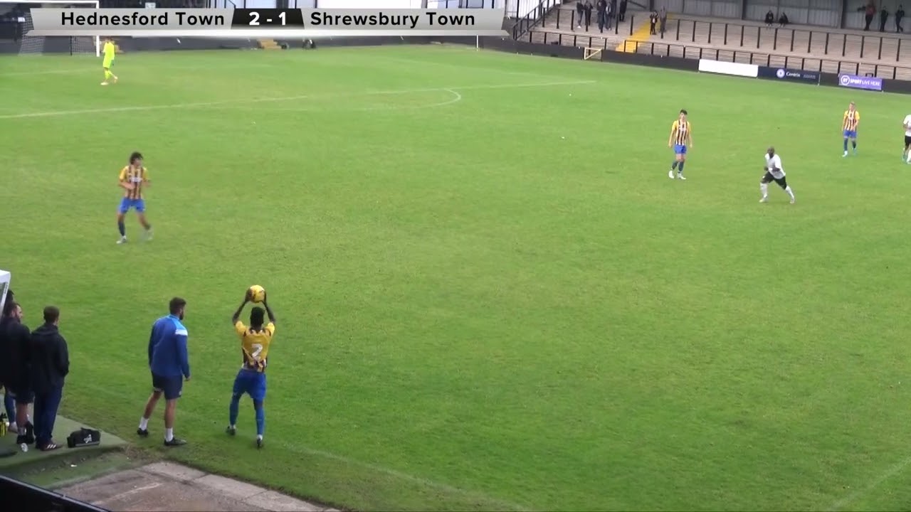 Hednesford Town V Shrewsbury Town | PSF